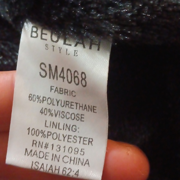 Beula "PinkPanther" Large Winter jacket  100% vegan (faux fur & simili leather) - Picture 12 of 12